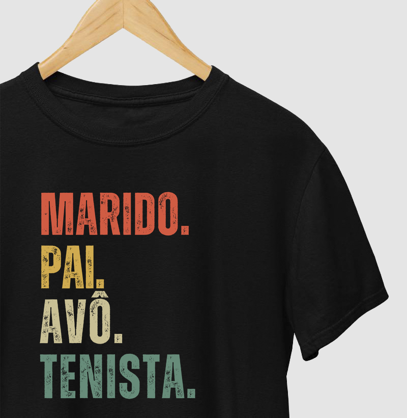 MARIDO. PAI. AVÔ. TENISTA