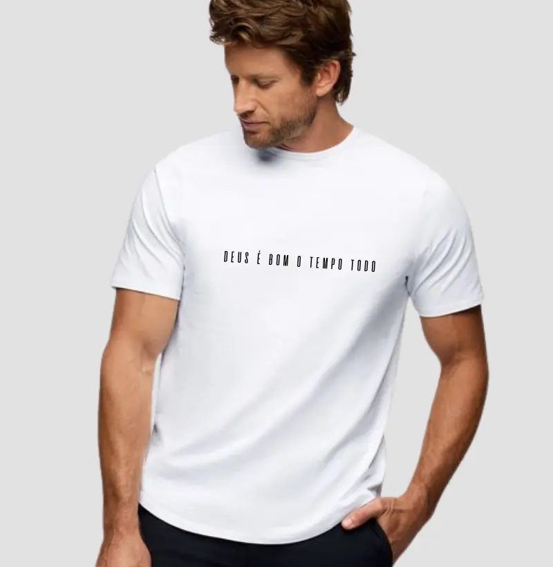 TSHIRT DEUS É BOM