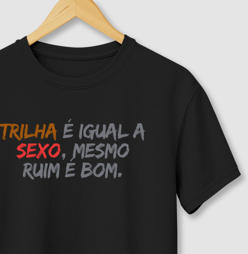 Trilha é igual a sexo