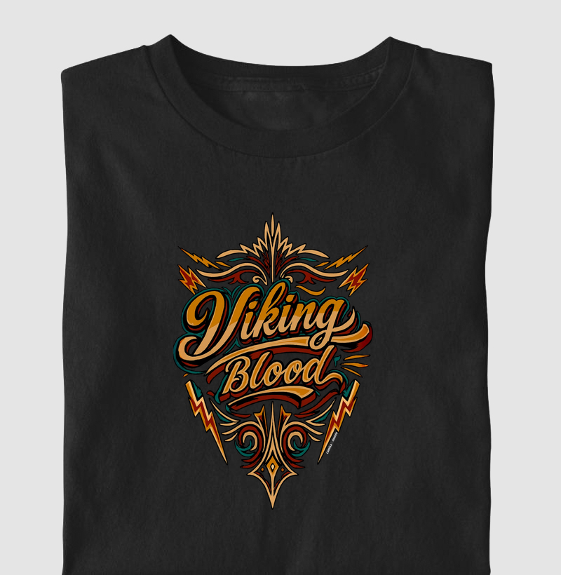 Camiseta Viking Blood Pinstripe