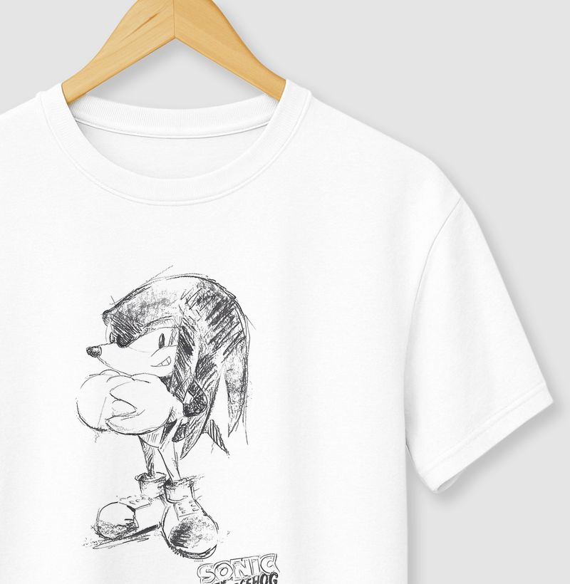 Knuckles - Desenho a Lápis