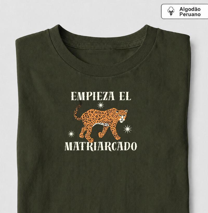 Empieza El Matriarcado - Nairobi - Camiseta Algodão Peruano