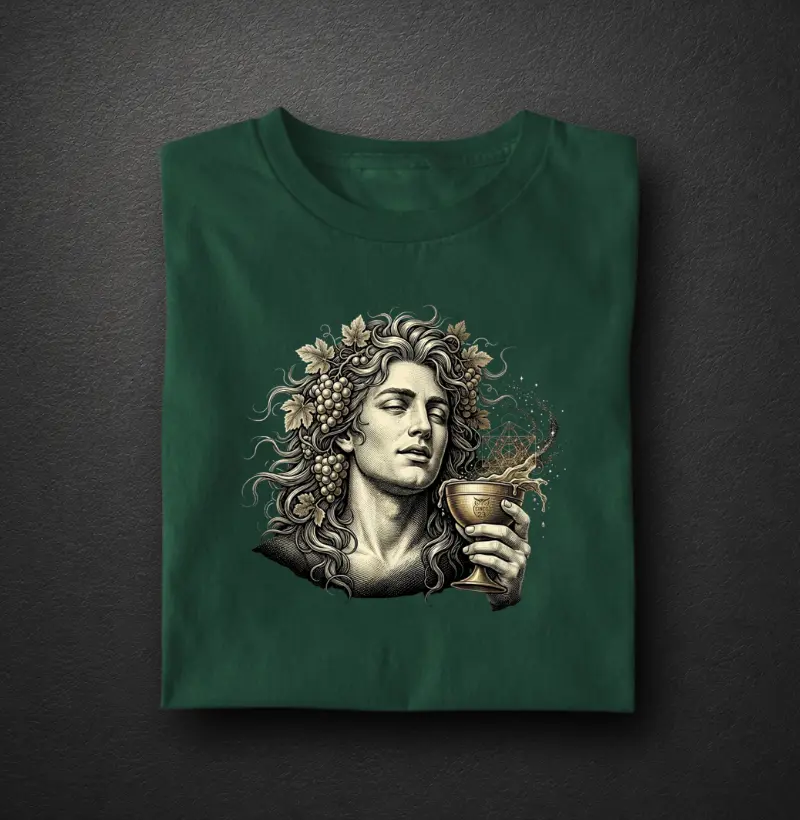 Camiseta: Dionísio e a coruja