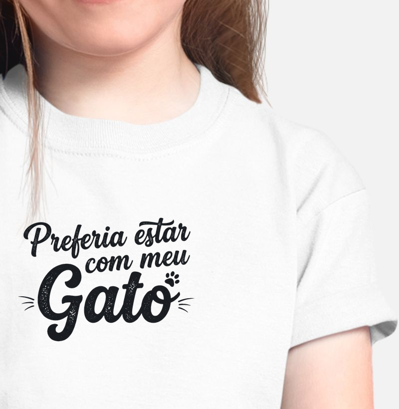 Preferia estar com meu gato