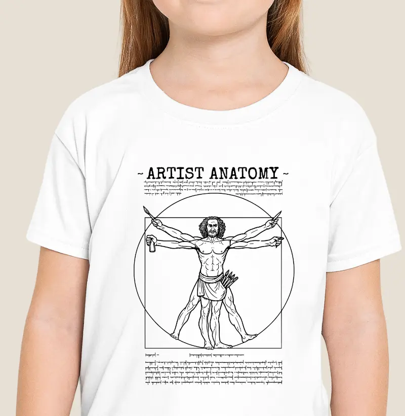 Artist Anatomy — Vitruvian Remix
