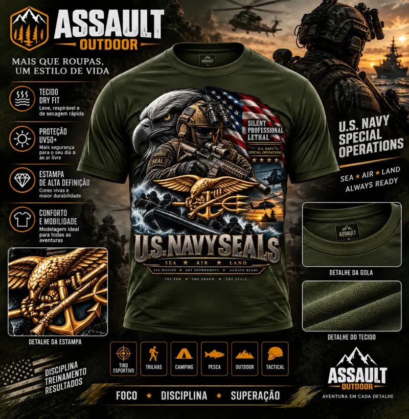 U.S. NAVY SEAL - Camiseta