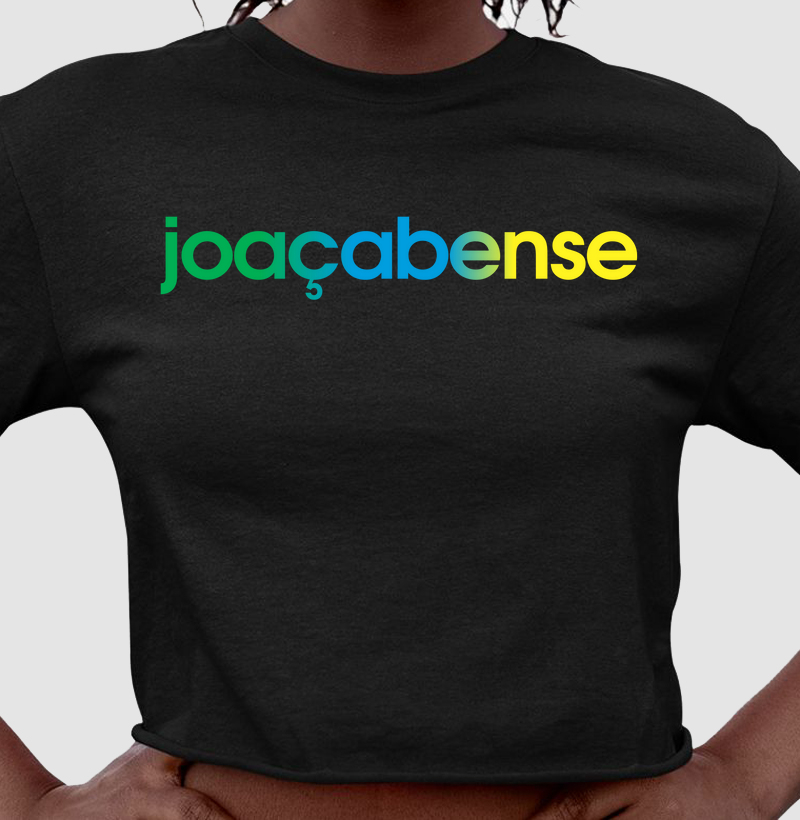 Cropped Joaçabense Cores da Bandeira