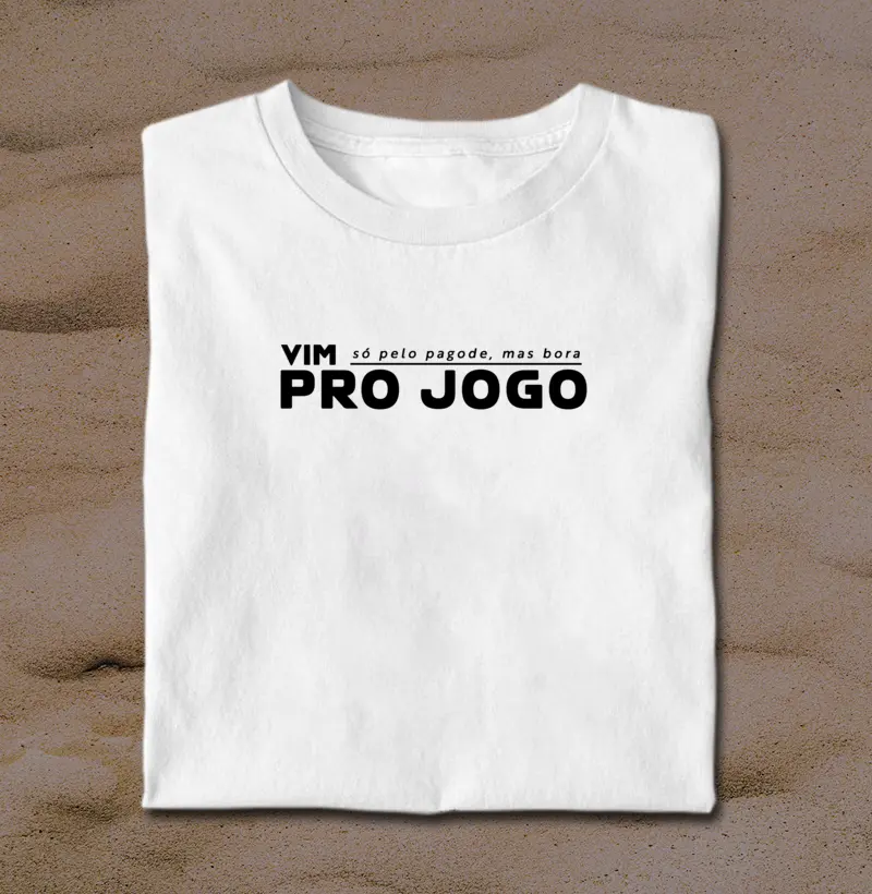 Vim pro Jogo! Na verdade...