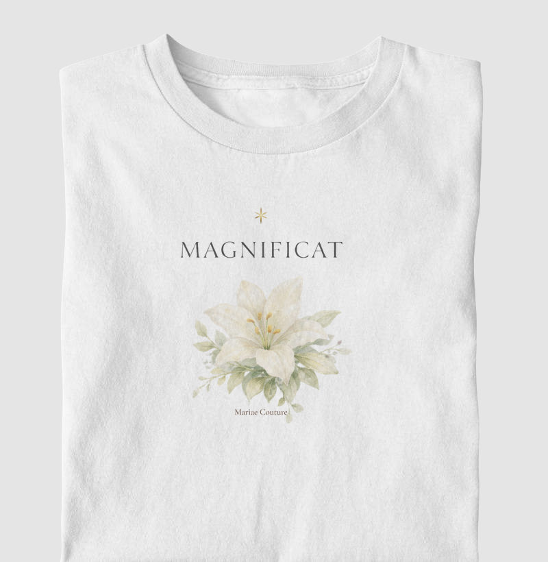 Camiseta Magnificat - pureza de Maria