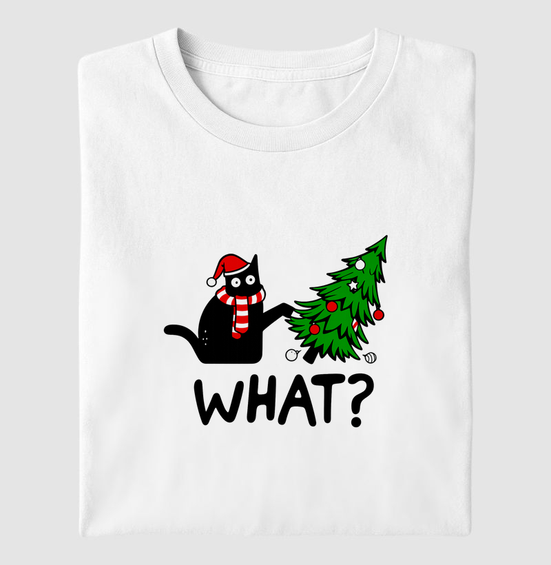 Gato Árvore de Natal