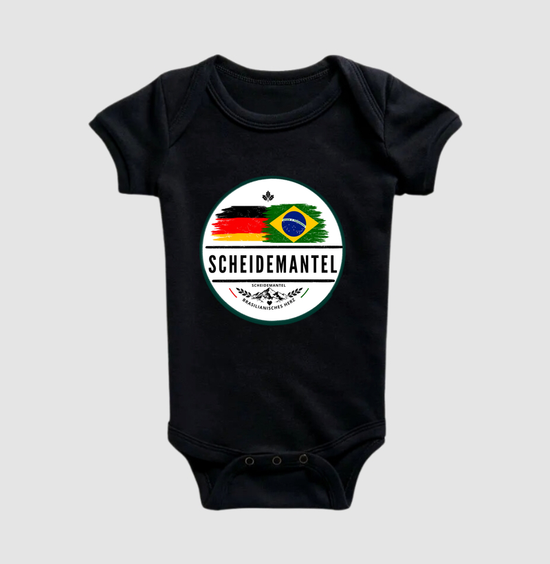 Scheidemantel – Herança Alemã em Destaque - Body Infantil