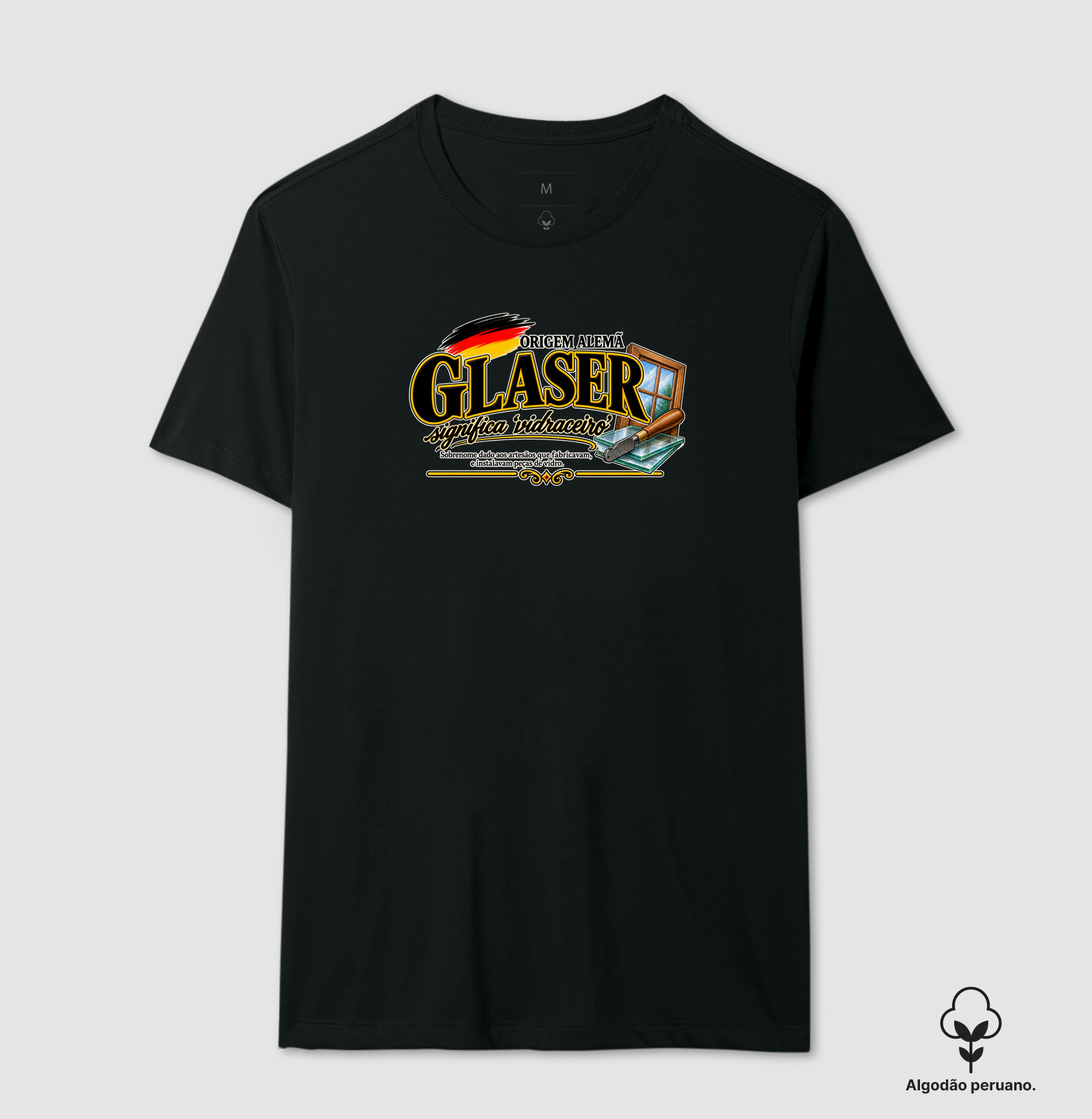 Glaser  - Camiseta Algodão Peruano