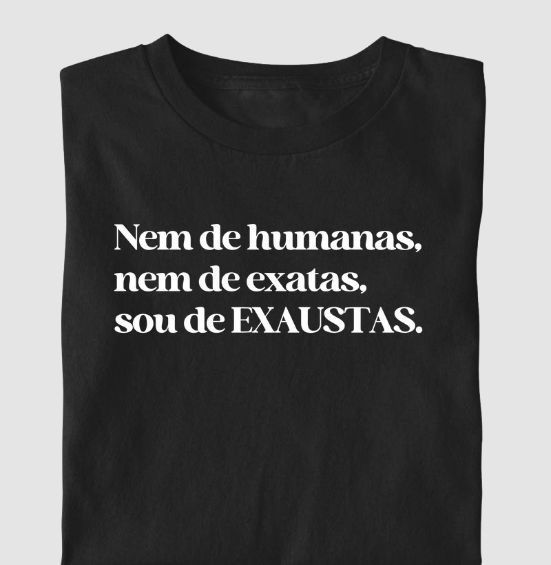 Nem de humanas, nem de exatas