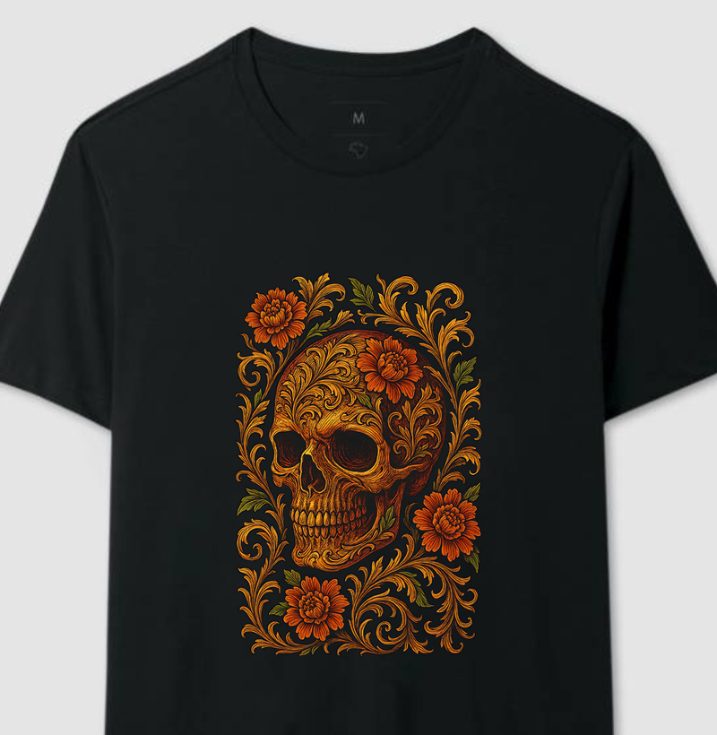 Caveira Floral