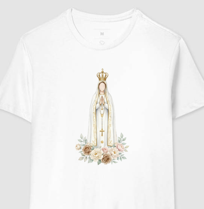 Nossa Senhora de Fátima Aquarela