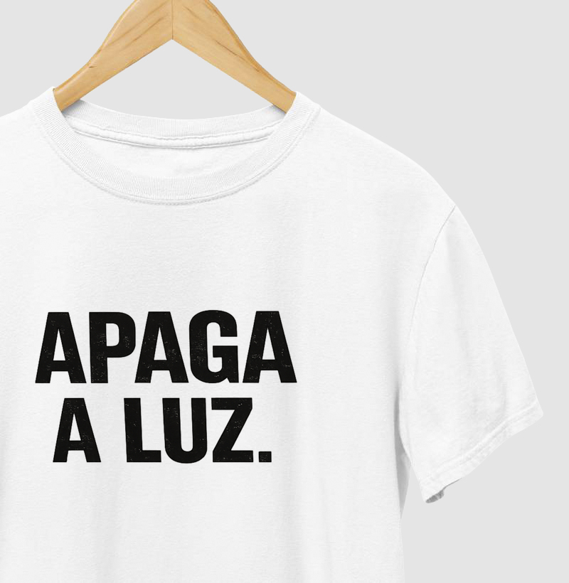 Apaga a luz.