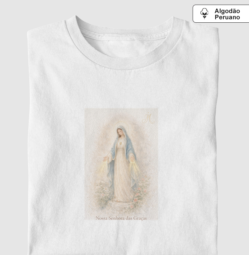Cam. Algodão Peruano Nossa Senhora das Graças