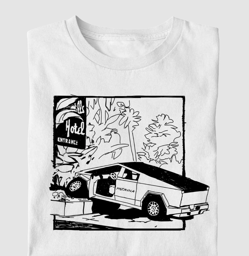 Cybertruck Hills Hotel 