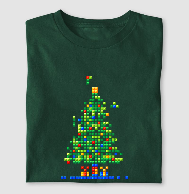 Tree-tris de Natal - Camiseta