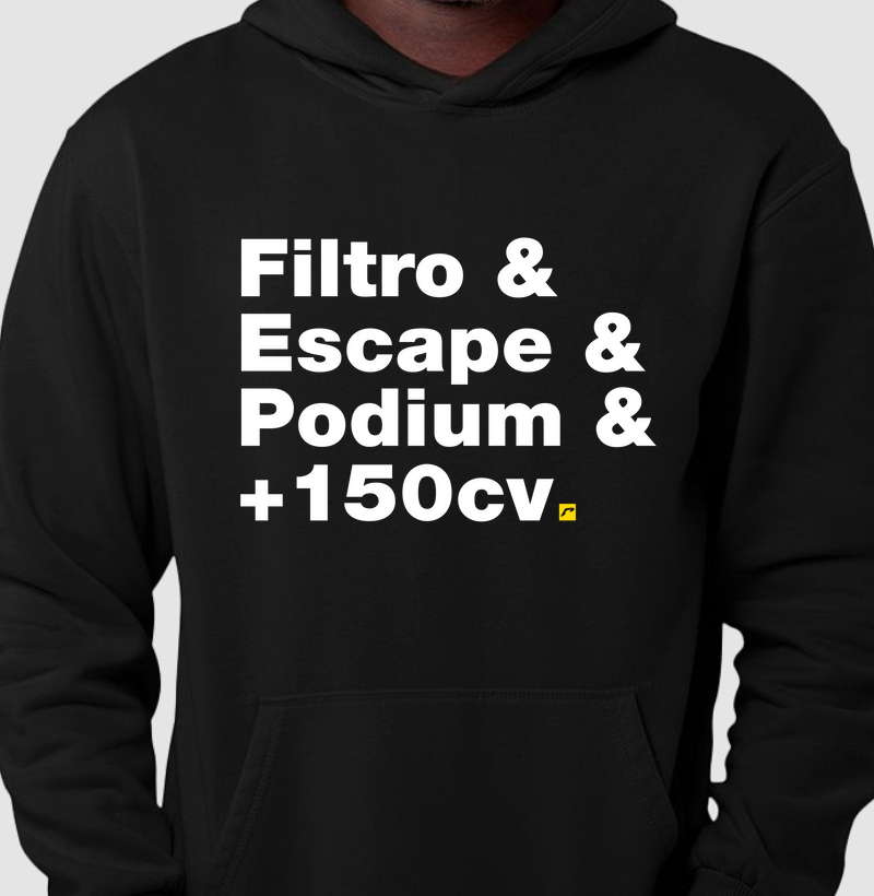 Filtro + Escape + Podium = 150cv