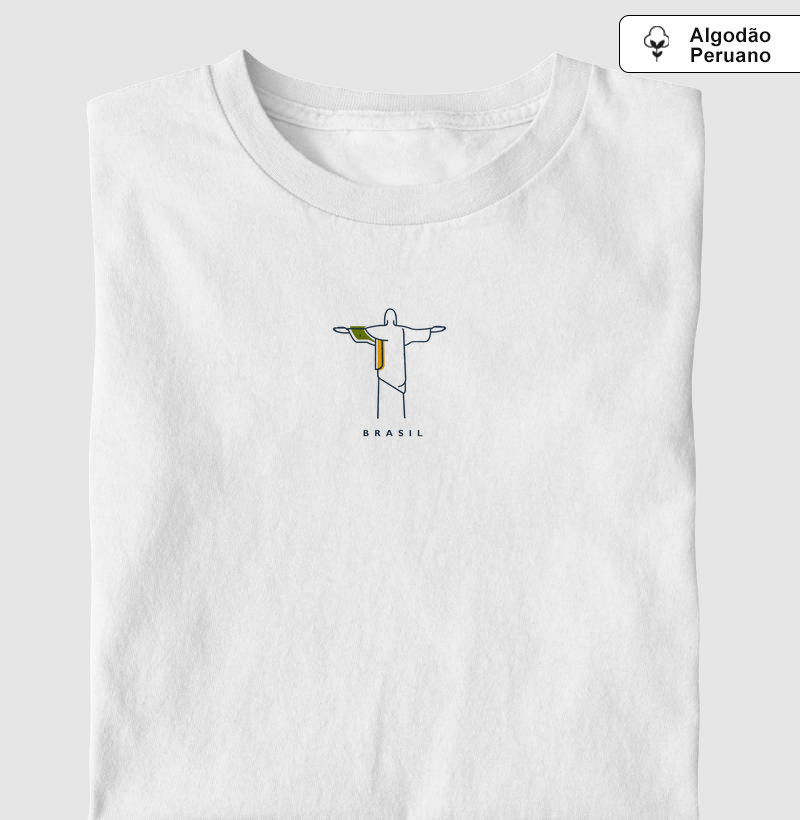 Camiseta Algodão Peruano Cristo