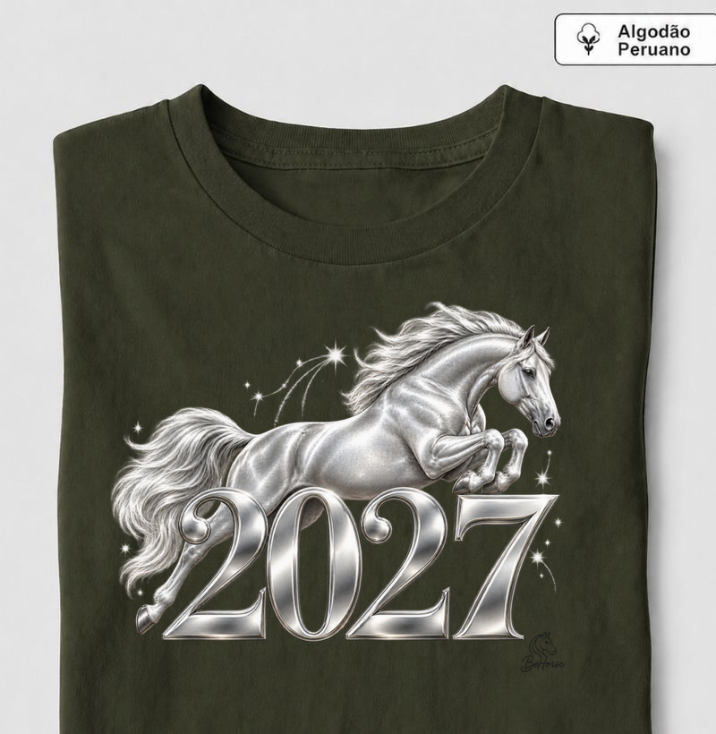 2027 Prata PREMIUM  - Camiseta Algodão Peruano