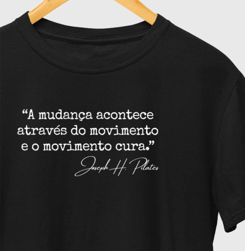 A mudança acontece através do movimento e o movimento cura