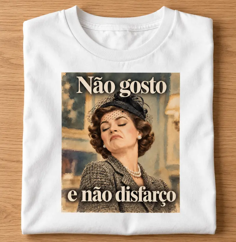 NÃO DISFARÇO - Camiseta