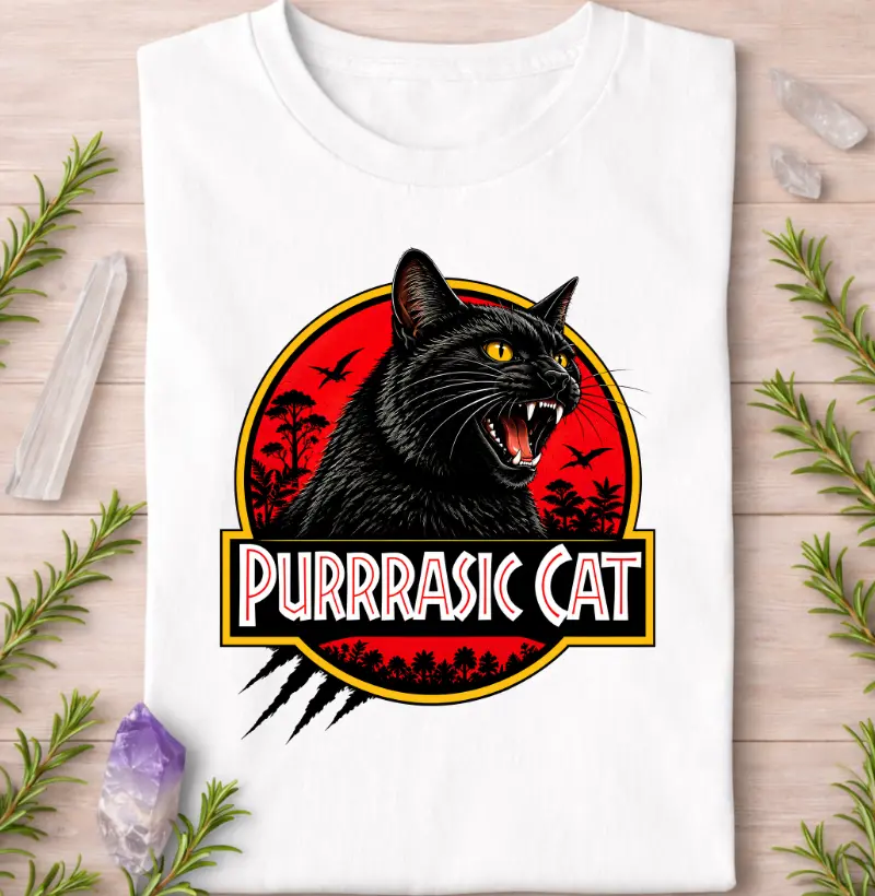 Purrrassic Cat