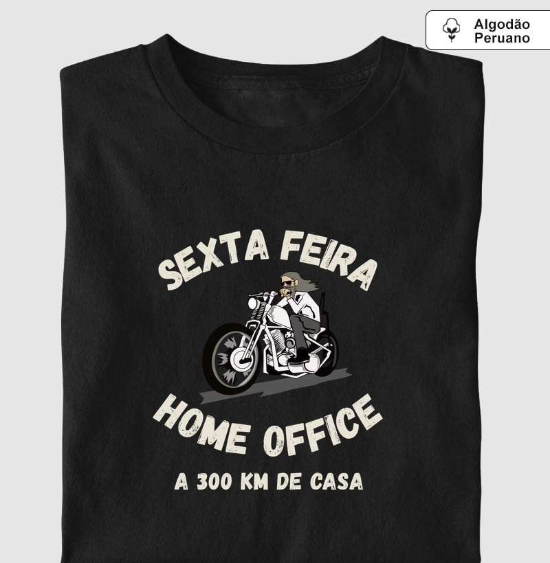 Home Office 2R - Camiseta Algodão Peruano
