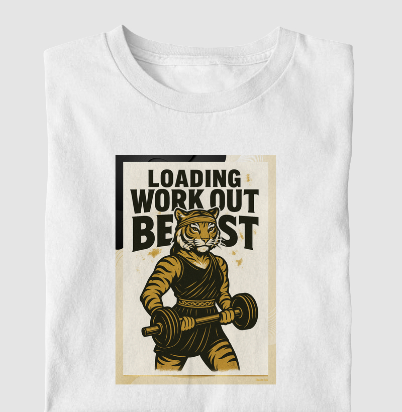 Loading work out beast - tigreza com moldura