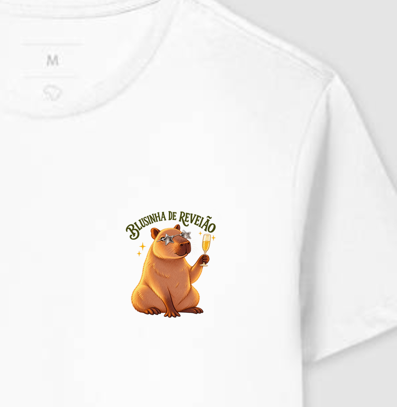 Capivara de Reveião - Camiseta
