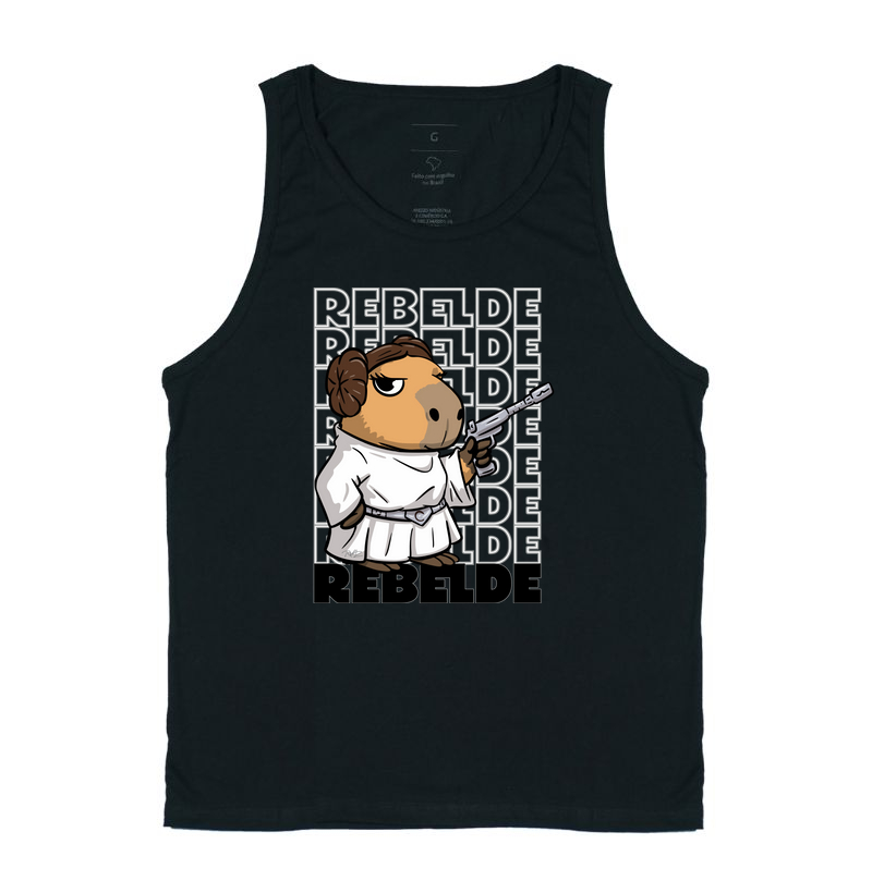 Camiseta Capivara Princesa - Regata