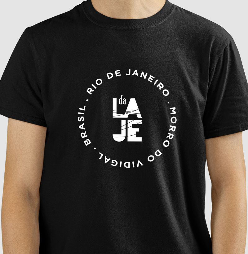 Camiseta Rio de Janeiro Morro do Vidigal Brasil