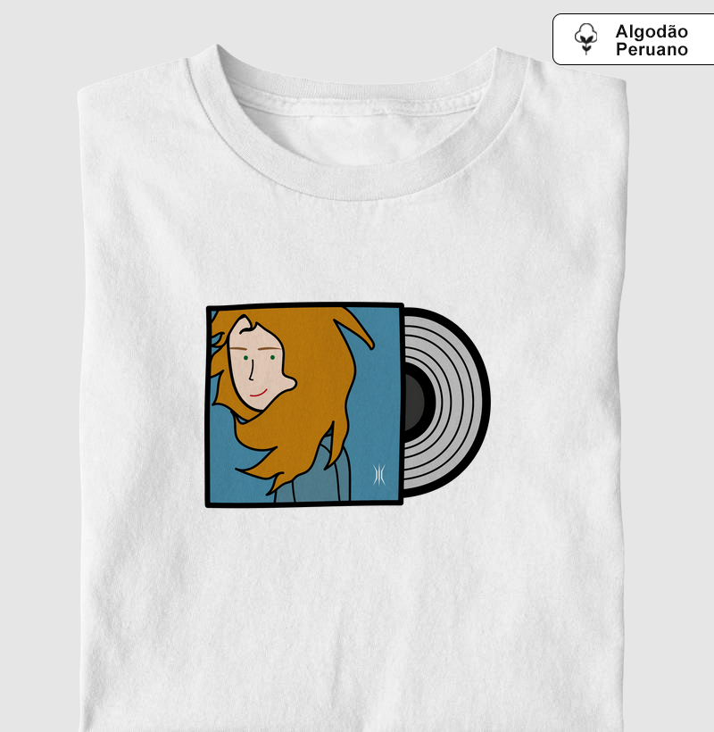 Camiseta Algodão Peruano Inspiração Madonna - Ray of Light