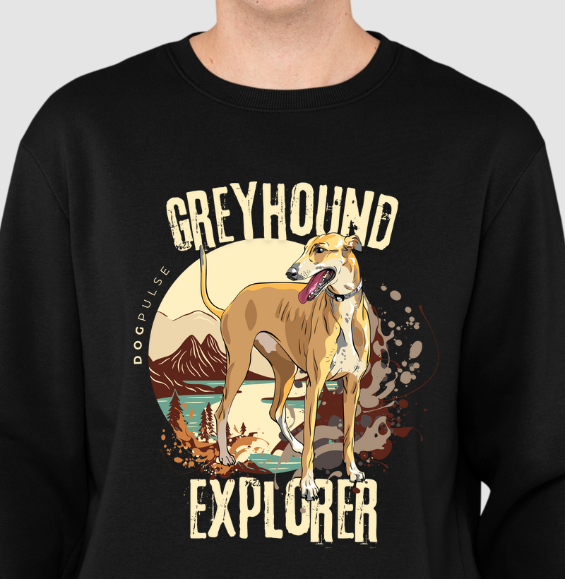 Suéter Moletom Dog Pulse Greyhound Explorer – Fast Track Adventures