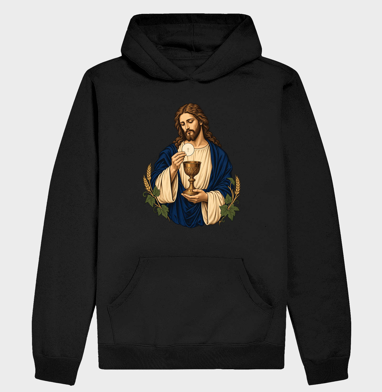 Cristo Eucarístico - Cristo Vivo - Hoodie Moletom