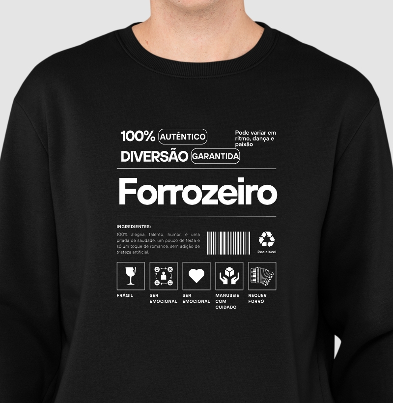 Forrozeiro 100% autêntico