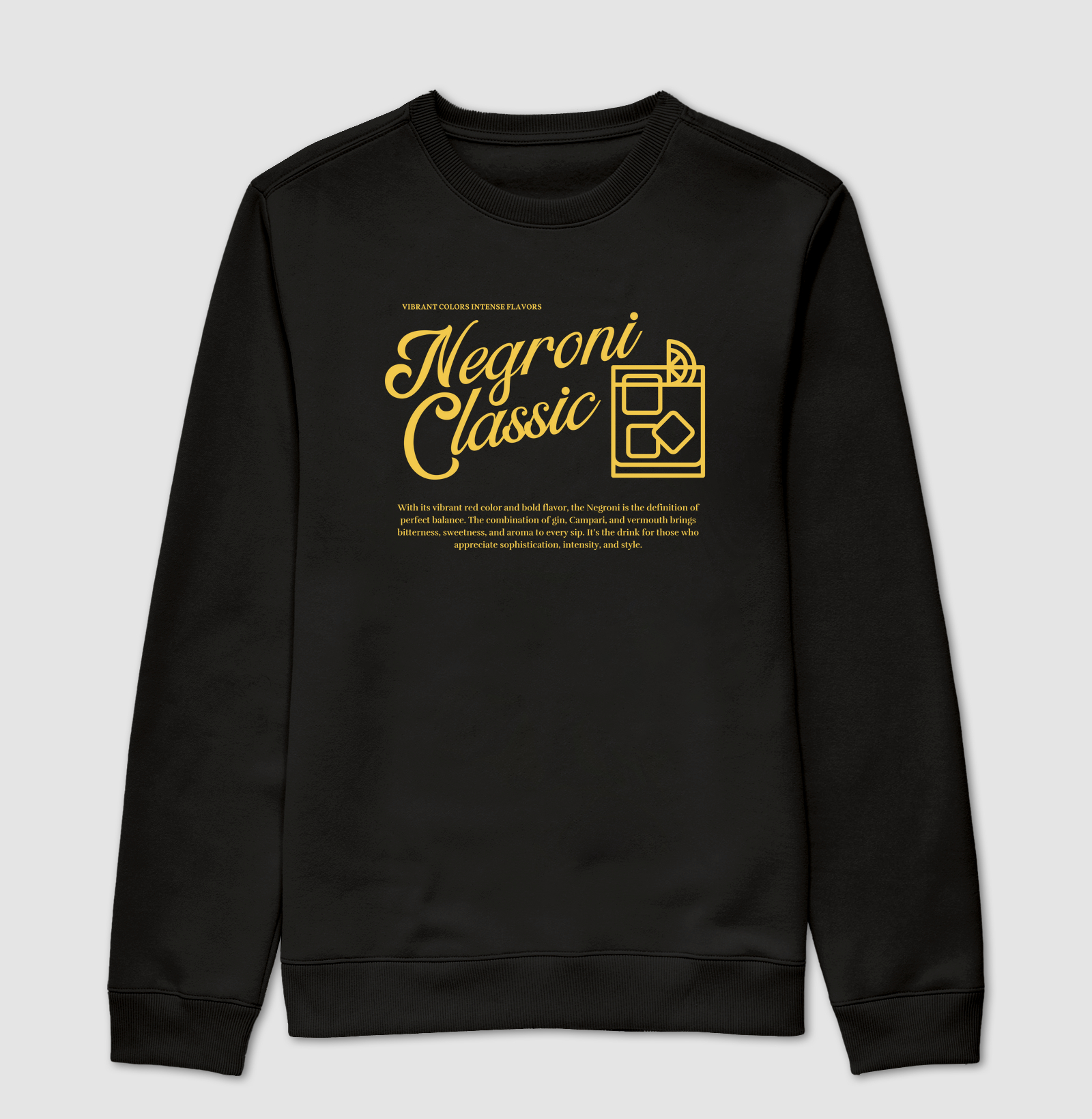 Camiseta Negroni Classic Flavor