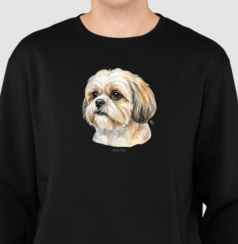 Cães - Shih Tzu - Moletom Suéter
