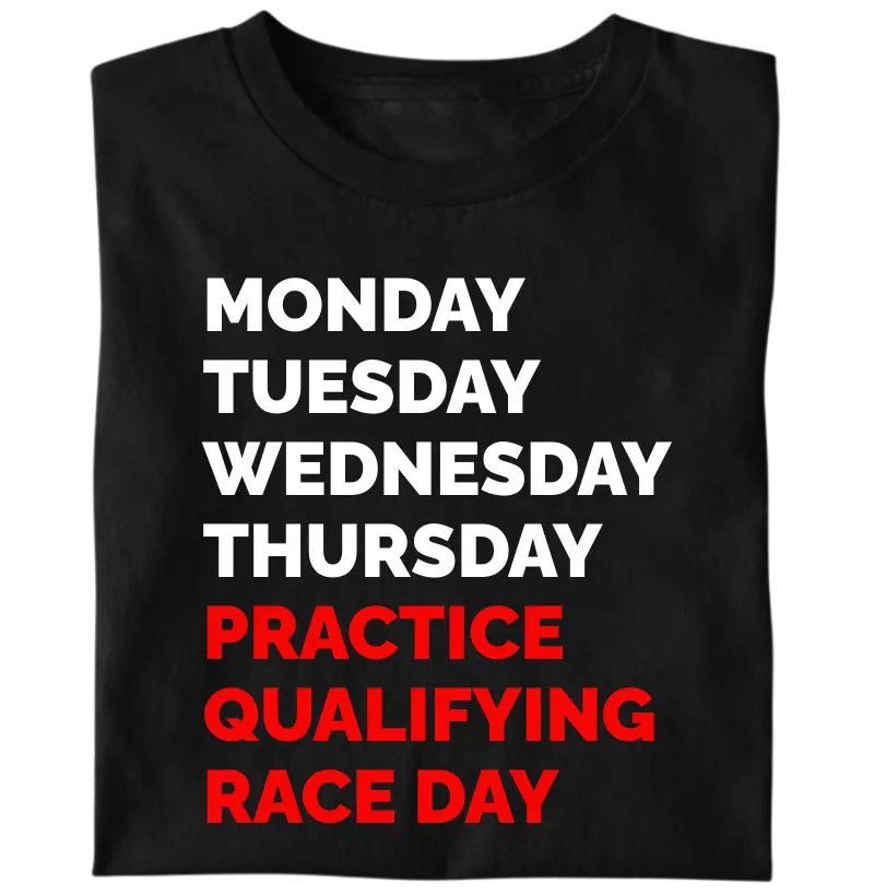 Agenda da minha semana