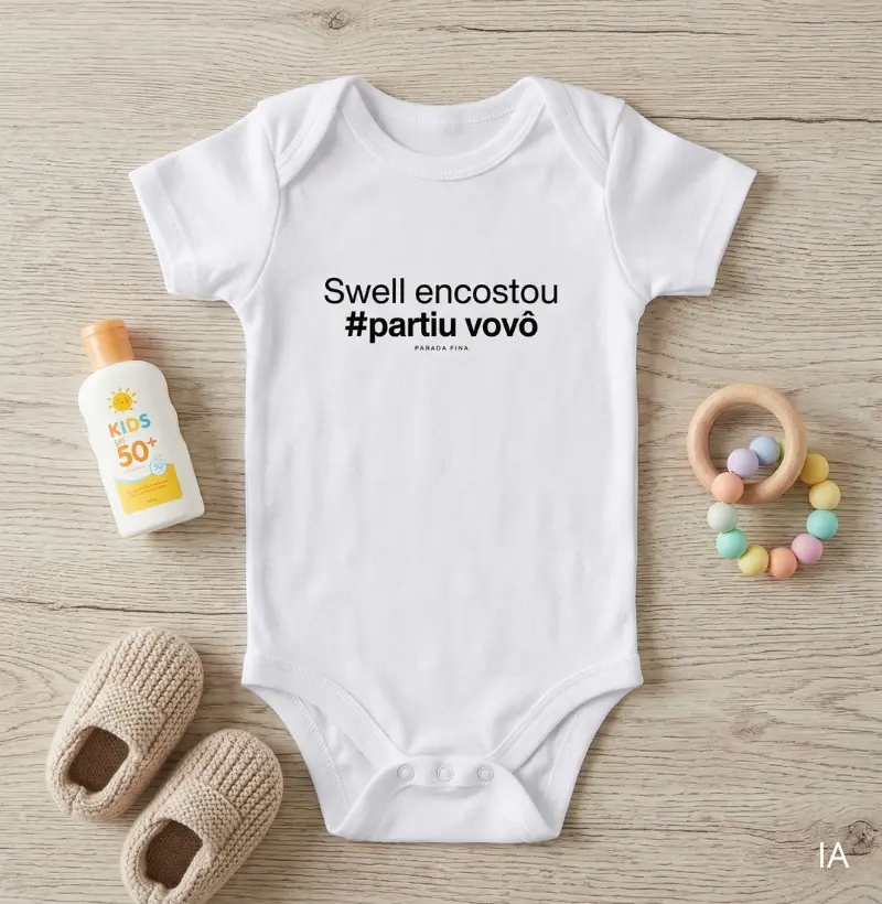 Swell encostou — #partiu vovô