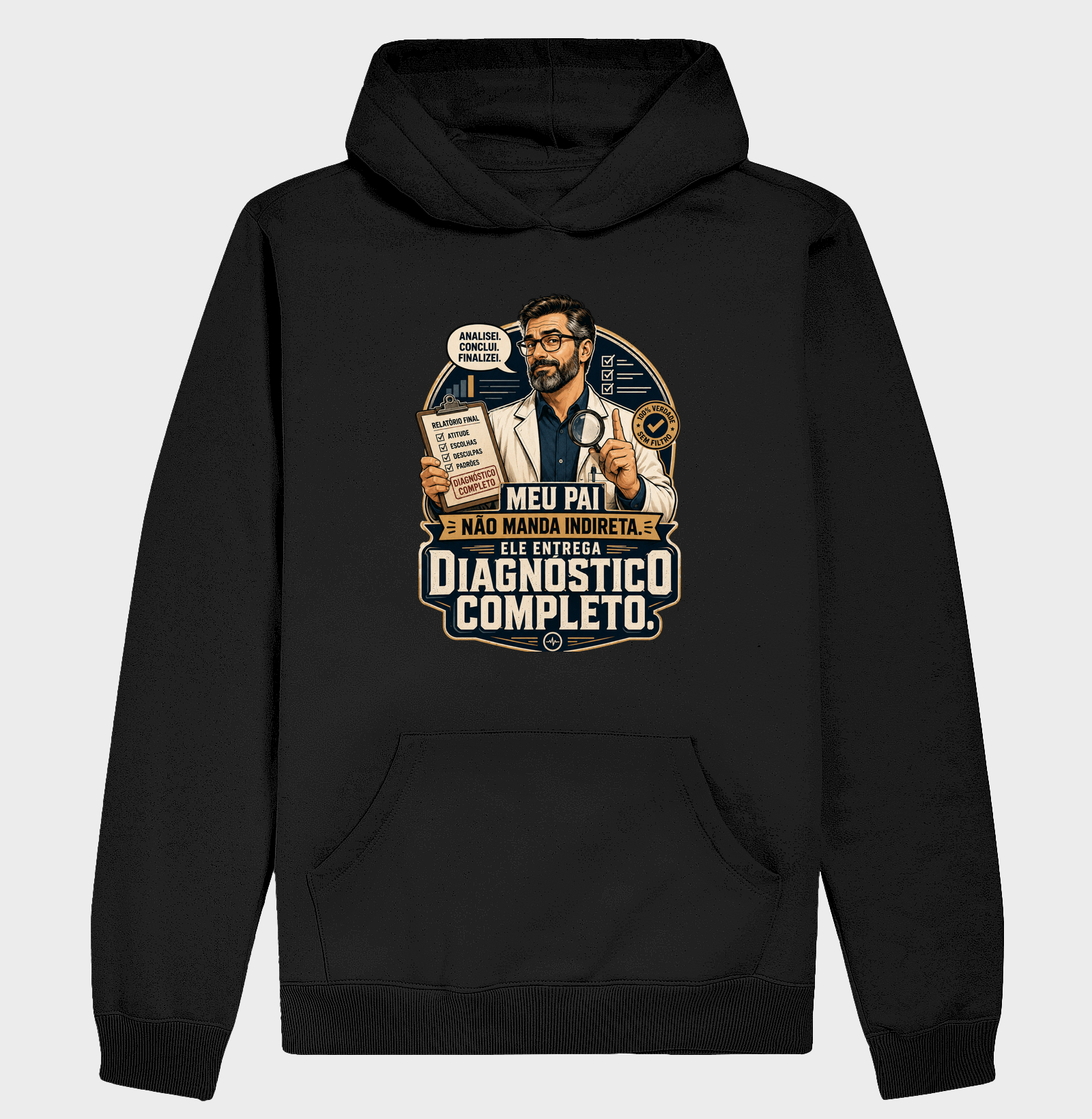 Meu Pai Não Manda Indireta. Ele Entrega Diagnóstico Completo.