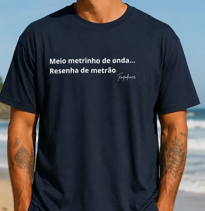 Meio metrinho de onda, resenha de metrão