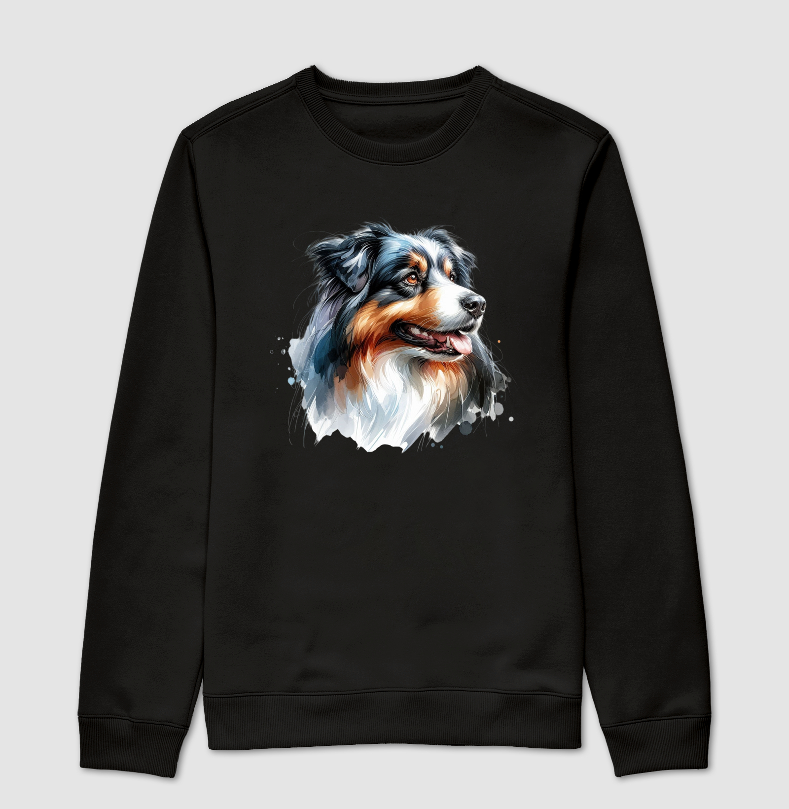 Australian Shepherd Black Tricolor 01
