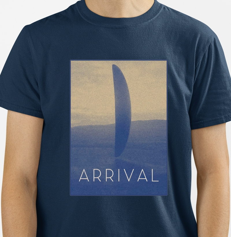 Camiseta Arrival - A Chegada / Nave