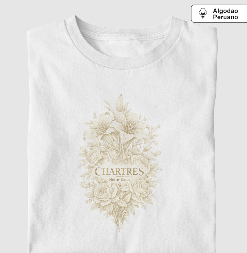 Nossa Senhora de Chartres - algodão peruano