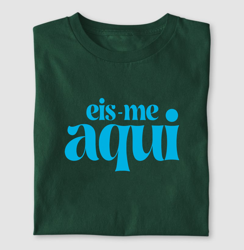 Eis-me Aqui (azul)