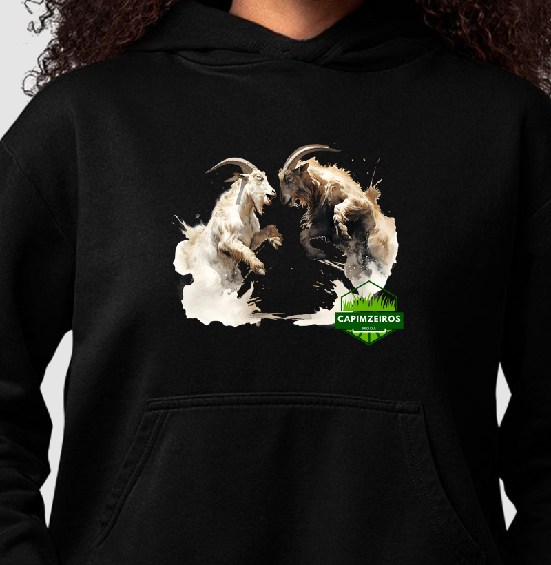 Hoodie Slim Unissex Capimzeiros - Cabras & Cabritos 3