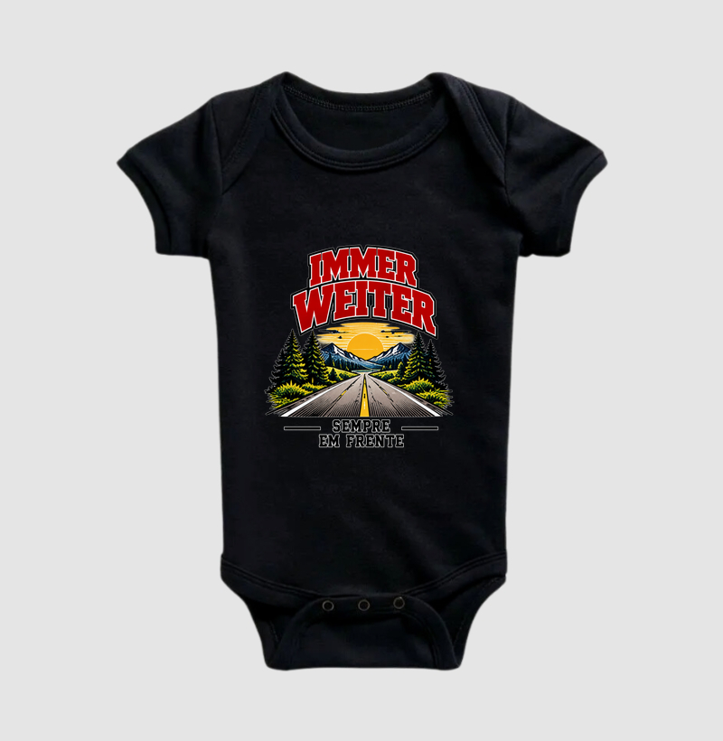 Immer Weiter — Sempre em Frente - Body Infantil